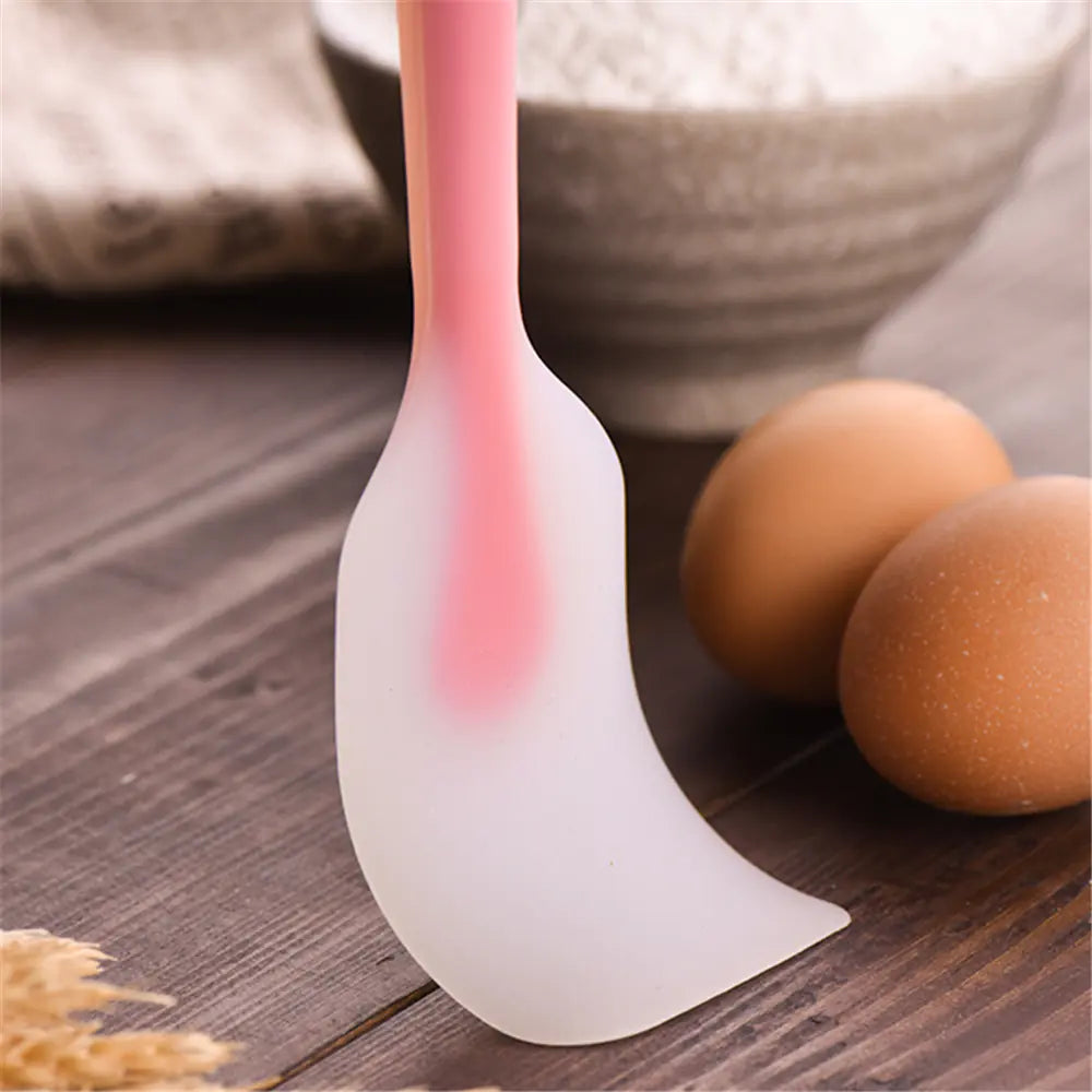 Raspador de silicona translúcida